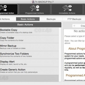 Tri-BACKUP Pro for mac 7.2 数据自动保存备份工具