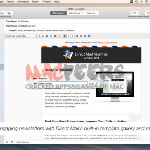 Direct Mail for mac 4.3.1 邮件列表管理器