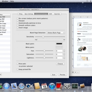 ExactScan Pro for mac 2.6 – mac下最专业的扫描软件 最新绿化版