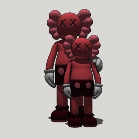 KAWS������żSketchup��ͼ��ʦģ��Enscape����20220425669