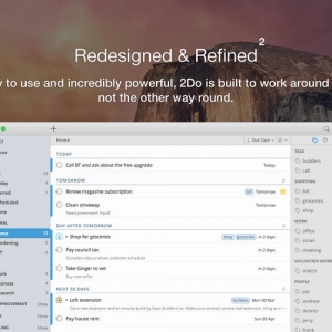 2Do 2.1 绿化版 Mac 强大的待办事项软件中文版