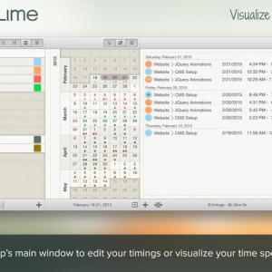 Timelime for Mac 1.4.3 – 可视化的计时工具 时间跟踪器 高效工作