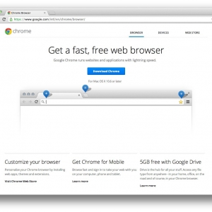 Google Chrome for mac 45.0.2454.93 中文版