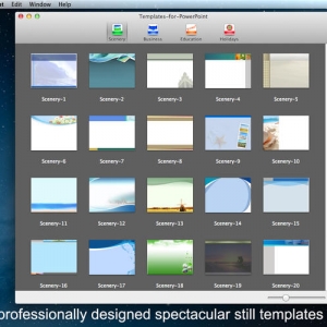 Templates for PowerPoint 2.1.0 Mac PPT演示文稿模板合集