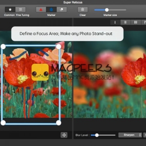 After Focus for Mac 1.5 景深滤镜 图片背景模糊虚化,焦外成像,散焦