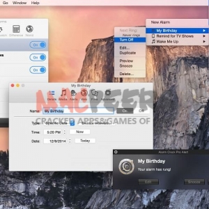 Alarm Clock Pro for mac 10.2.2 专业级的闹钟工具
