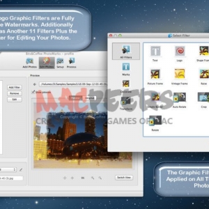 PhotoMarks for mac 2.0 Build 2015.03.11 批处理水印