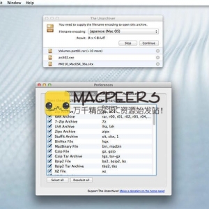 The Unarchiver 3.11 压缩解压缩软件