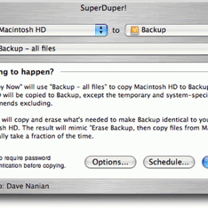 SuperDuper! for mac 2.8 强大先进的磁盘数据恢复工具