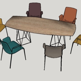 �¹�Ʒ�ƼҾ�Sketchup��ͼ��ʦģ��20220425walter knoll�Ҿ�28