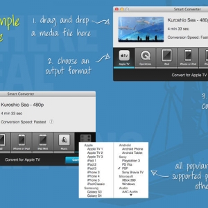Smart Converter Pro 2.1.4 绿化版 Mac 视频音频格式转换软件