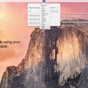 Short Menu for mac 2.2.1 自动缩短每一个网址