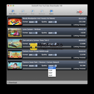 Enolsoft YouTube Converter HD for Mac 4.5.0 YouTube视频转换