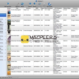 Booxterfor Mac 2.7.14 管理您的书籍、音乐、电影和漫画的集合