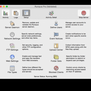 Rumpus Pro for mac 8.0.12 FTP WebDAV Web文件传输工具