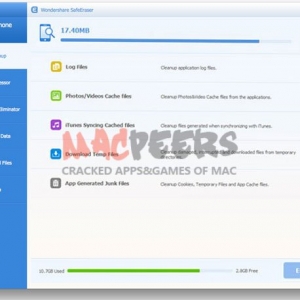 Wondershare SafeEraser for mac 3.7.3 苹果IOS系统格式化工具
