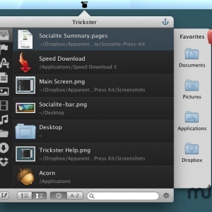 Trickster for mac 2.4 快速访问最近使用的文件