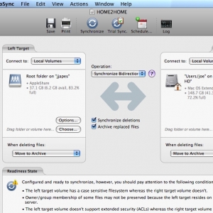 ChronoSync for mac 4.6.1 – 备份 硬盘克隆 文件夹同步 绿化 免费下载