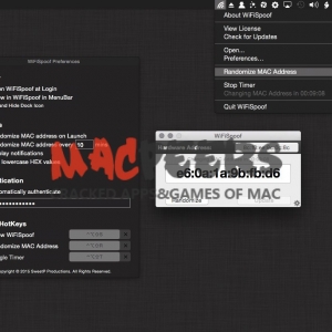 WiFiSpoof for mac 2.3.1 更改无线MAC地址的工具