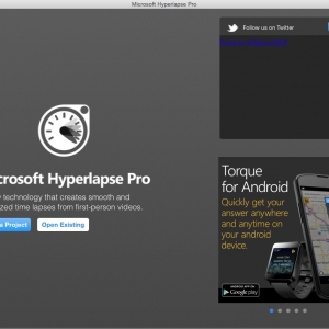 Microsoft Hyperlapse Pro 5793.38388 绿化版 Mac 微软延时摄影软件