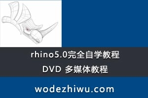 rhino5.0完全自学教程 DVD 多媒体教程 视频课程 4.8G