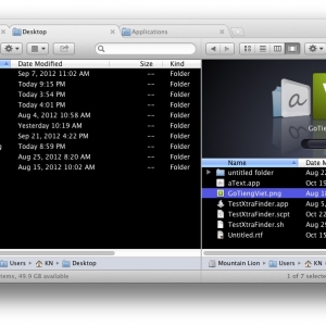 XtraFinder for mac 0.25.8 Finder增强 支持标签/双屏/多色/热键