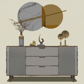 �߹���Ʒ��-Sketchup��ͼ��ʦEnscape����ģ��2022051123