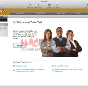 TurboTax Premier &amp; Deluxe for mac 2015 税务管理软件