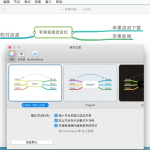 MindNode Pro 2.1.2 绿化版 Mac 优秀的思维导图工具中文版