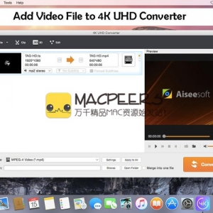 4K UHD Converter for Mac 6.5.11 4K 视频转换工具