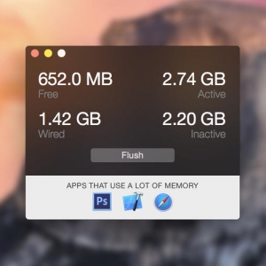 Flush Memory for mac 2.1 – 内存清理工具 最新绿化版