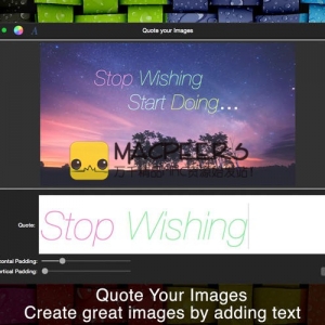 Quote your Images for Mac 1.2 通过添加文本创建漂亮的照片