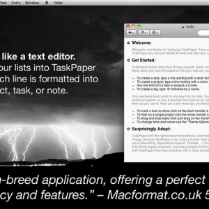 TaskPaper 3.0 绿化版 Mac 简约易用的任务管理GTD工具
