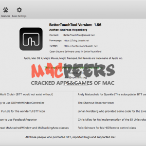 BetterTouchTool for mac 1.6.5 触控板增强工具