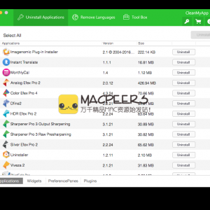 CleanMyApp for Mac 3.0 智能Mac的卸载程序