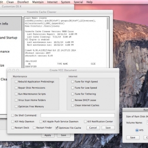 Yosemite Cache Cleaner 9.1 – 清除缓存，访问隐藏的OS X的设置10.10 最新绿化版