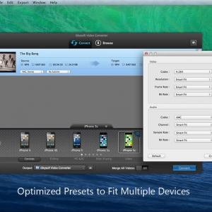 iSkysoft Video Converter 4.7.0 绿化版 Mac 视频转换工具中文版