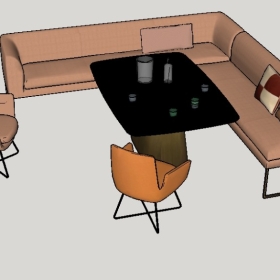 �¹�Ʒ�ƼҾ�Sketchup��ͼ��ʦģ��20220425 corƷ�ƼҾ�3