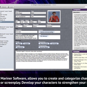 Mariner Software Persona for mac 1.2 角色的开发应用程序