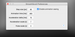 SmoothScroll for mac 1.0.5 – 有趣的程序 绿化