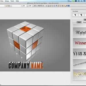Aurora 3D Text &amp; Logo Maker 1.45.21 for mac – 三维文字和logo制作器 最 ...