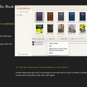 Audio Book 1.6.5 电子书有声读物文字转换语音工具支持中文