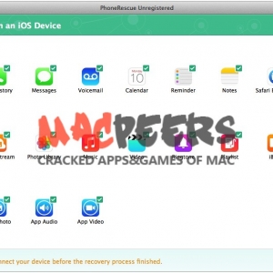 PhoneRescue for mac 3.1.0 iOS的数据恢复程序
