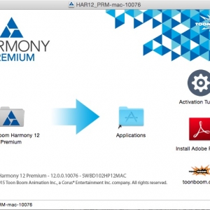 Toon Boom Harmony Premium v12.1.1 绿化版 Mac 交互式动画制作软件