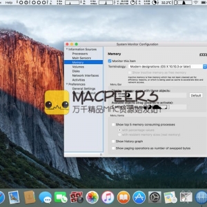 System Monitor for Mac 1.62 系统监视器