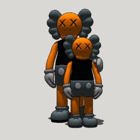 KAWS������żSketchup��ͼ��ʦģ��Enscape����20220425670