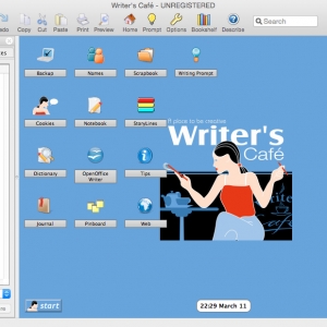Writers Cafe 2.4 Mac 绿化版作家小说创作软件