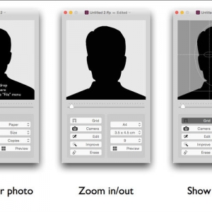 Face4Pass for mac 1.12 证件照拍摄 排版 打印工具