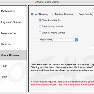 El Capitan Cache Cleaner 10.0 缓存清理工具 支持10.11