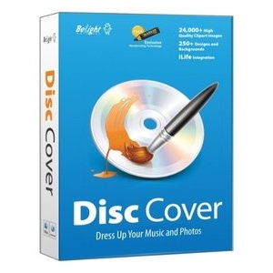 DiscCover for Mac 3.1 – 光盘标签和封面制作工具 绿化 免费下载